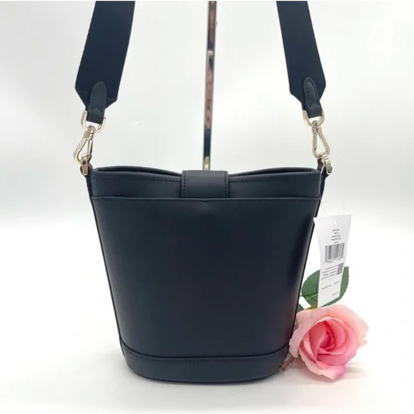 Kate Spade Audrey Mini Crossbody Bucket Bag KISS TURN LOCK MSRP: $329 NWT - Picture 3 of 14